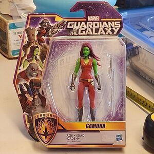 2015 Guardians Of The Galaxy - Marvel - Gamora Figure - Damaged/Sealed